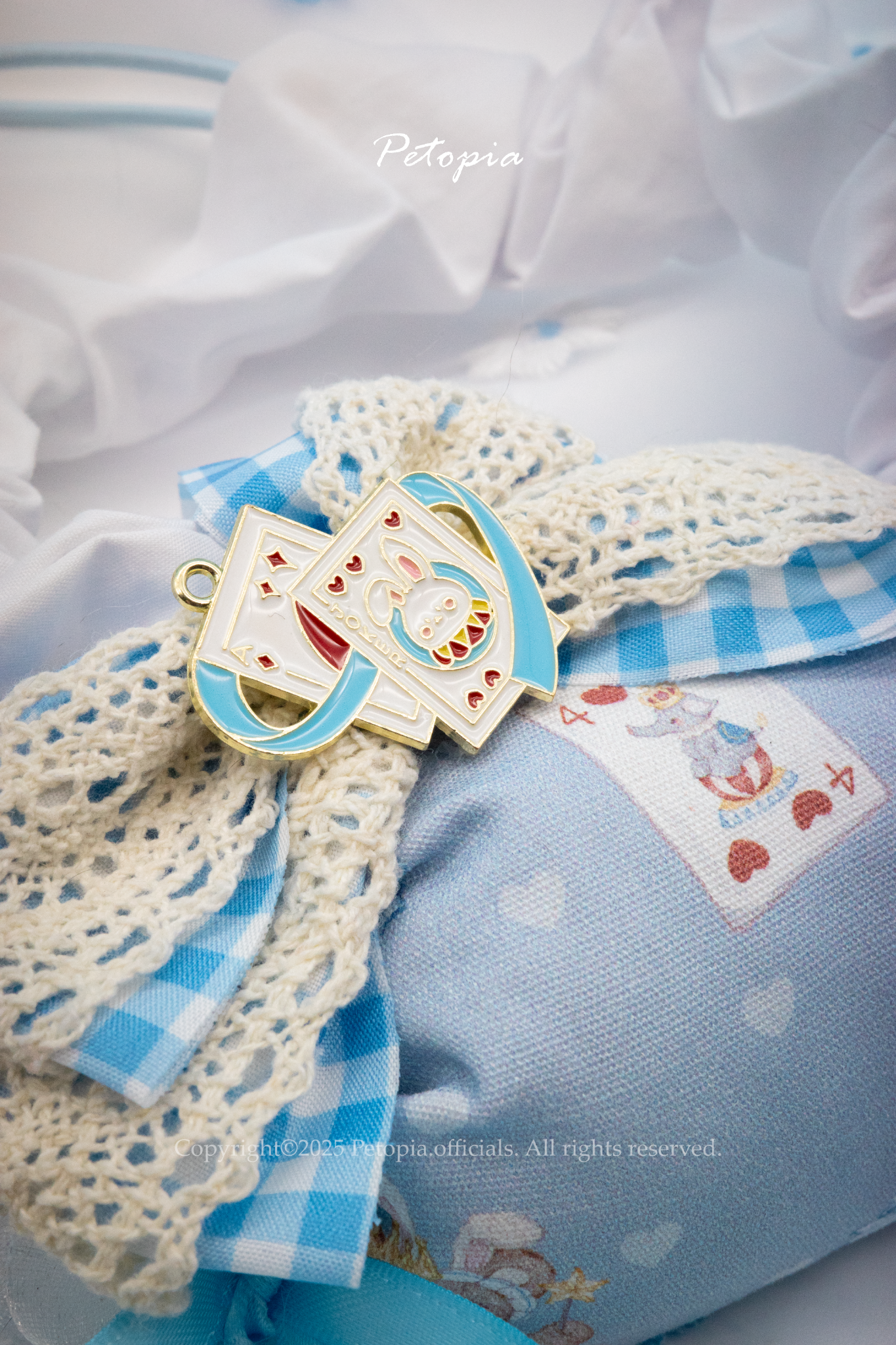 Alice's Wonderland Easter Bib