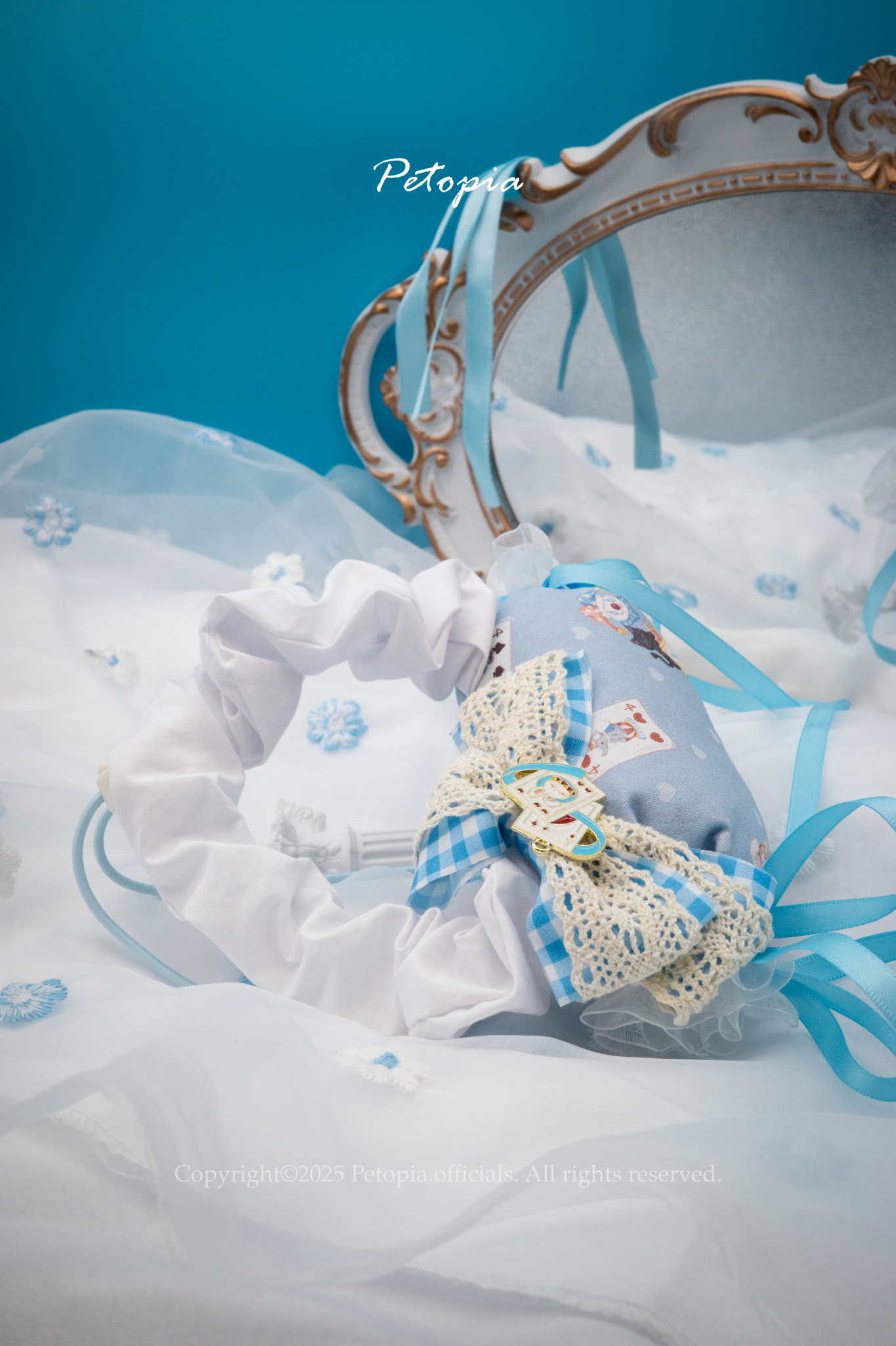 Alice's Wonderland Easter Bib