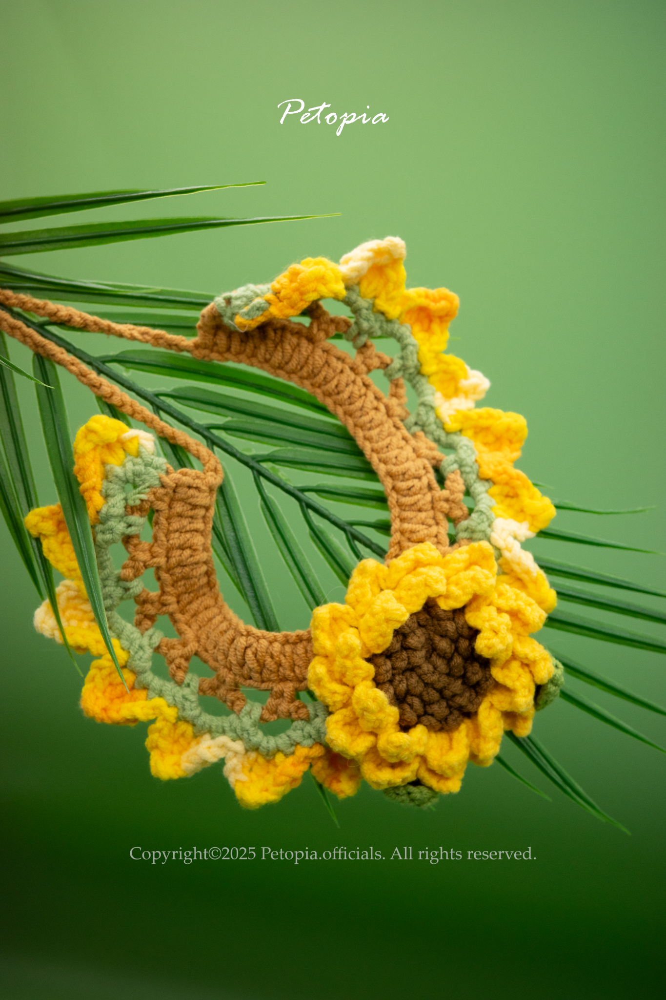 Sunflower Sunshine Bib
