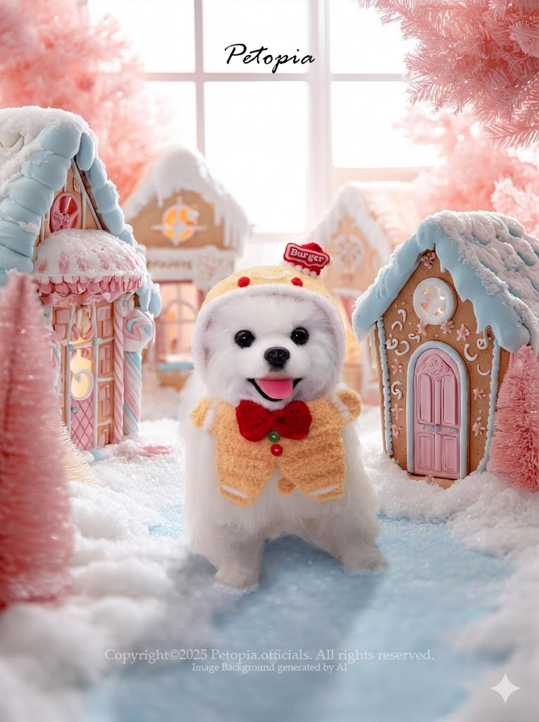 Christmas Gingerbread Bib